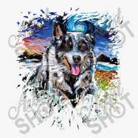 Australian Cattle Dog Night,australian Cattle Dog Ladies Fitted T-shirt | Artistshot