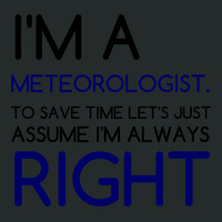 I'm A Meteorologist Women's Triblend Scoop T-shirt | Artistshot