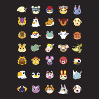 Animal Crossing New Horizons Group Shot Character Faces Sweat Vintage Cap | Artistshot