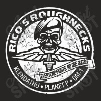 Rico's Roughnecks (panda Edition)   Starship Troopers Ladies Fitted T-shirt | Artistshot