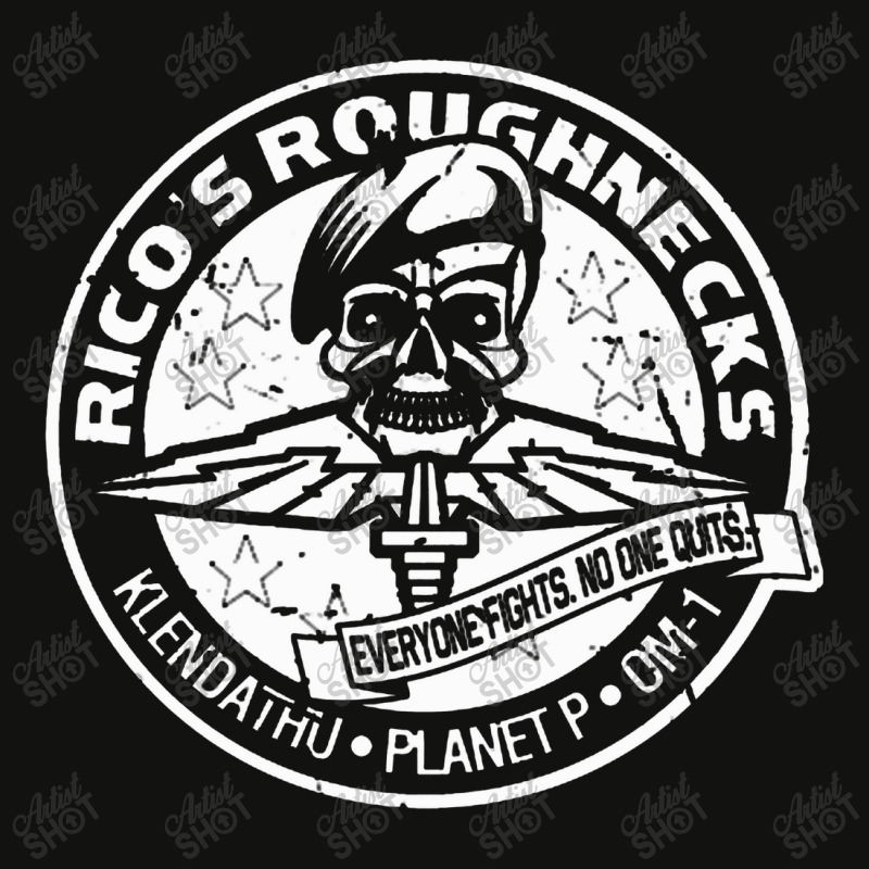 Rico's Roughnecks (panda Edition)   Starship Troopers Scorecard Crop Tee by arthubnco | Artistshot