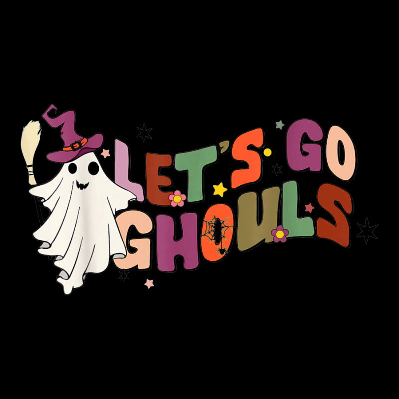 Lets Go Ghouls Boo Witch Retro Halloween Spooky Season Youth Zipper Hoodie by Tshirts | Artistshot