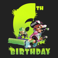 Splatoon Inkling 6th Birthday Green Splatter Portrait Backpack | Artistshot