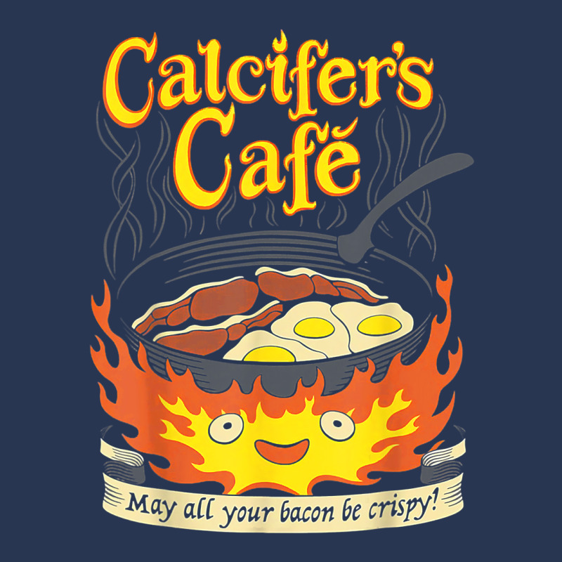 Calcifer's Cafe May All Your Bacon & Eggs Be Crispy Cooking Men Denim Jacket by cm-arts | Artistshot