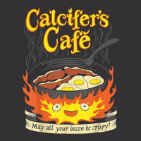 Calcifer's Cafe May All Your Bacon & Eggs Be Crispy Cooking Vintage Hoodie | Artistshot