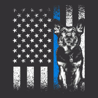 Thin Blue Line American Flag Police K9 Dog Balinese Malinois Vintage Hoodie And Short Set | Artistshot