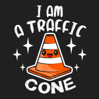 I Am A Traffic Cone Orange Lazy Easy Costume Halloween Ladies Polo Shirt | Artistshot