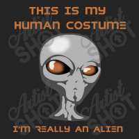 This Is My Human Costume I'm Really An Alien 3/4 Sleeve Shirt | Artistshot