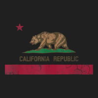 California Republic Flag State Vintage Fade Ladies Polo Shirt | Artistshot