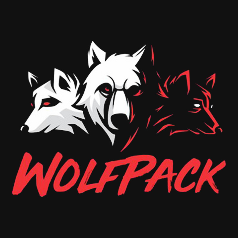Wolf Face License Plate 