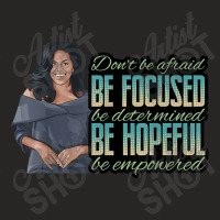 Black History Month Michelle Obama President's Day Women Painting Ladies Fitted T-shirt | Artistshot