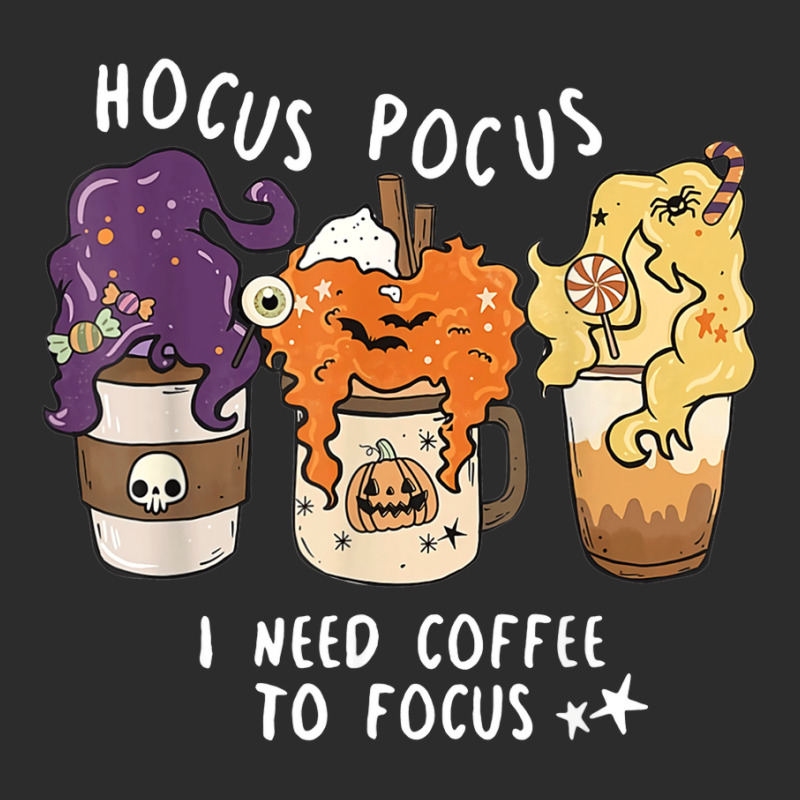 Hocus Pocus I Need Coffee To Focus Halloween Teacher Womens Exclusive T-shirt | Artistshot