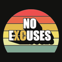 No Excuses Cross Country Track And Field Running Xc Runners Pullover H Scorecard Crop Tee | Artistshot