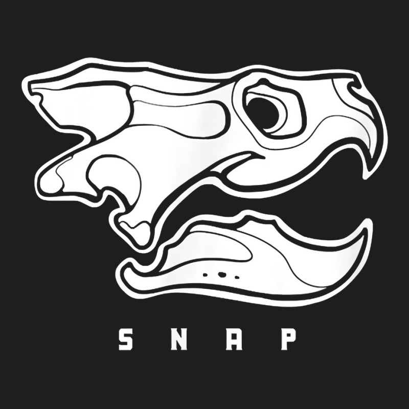 Common Snapping Turtle Skull, Side View. For Reptiles Lovers Classic T-shirt | Artistshot