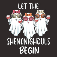 Let Shenanighouls Begin Shenanigans Ghost Halloween Women Racerback Tank | Artistshot