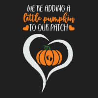 Pumpkin Halloween T  Shirt We're Adding A Little Pumpkin To Our Patch Ladies Polo Shirt | Artistshot