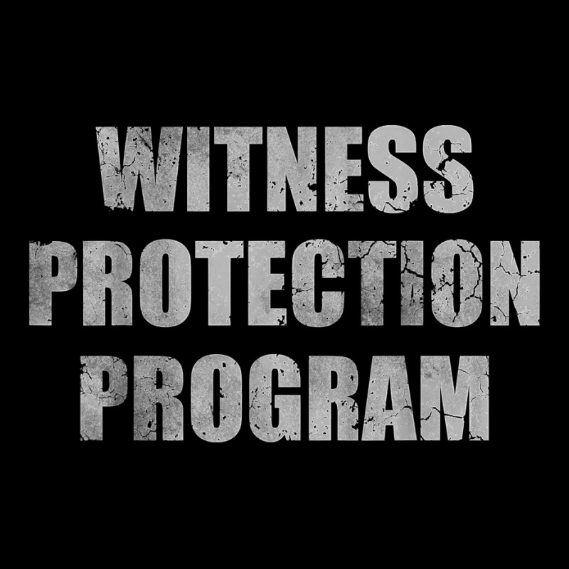 Witness Protection Program Costume Halloween Men Adjustable Cap | Artistshot