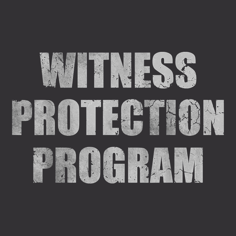 Witness Protection Program Costume Halloween Men Vintage Hoodie | Artistshot