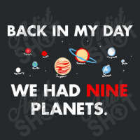 Back In My Day We Had Nine Planets Crewneck Sweatshirt | Artistshot