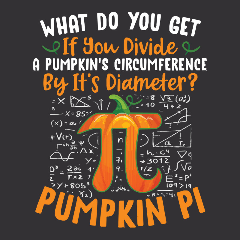 Pumpkin Pi Halloween Costume T  Shirt Funny Pumpkin Pi Halloween Costu Vintage Short | Artistshot