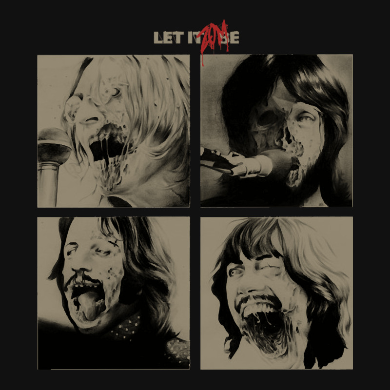 Let It Zombie, The Let It Zombie, Let, Zombie, Let It Zombie Art, Let  Throw Pillow | Artistshot