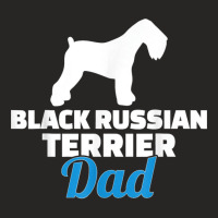 Black Russian Terrier Dad Ladies Fitted T-shirt | Artistshot