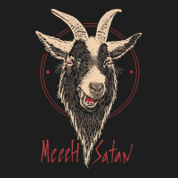 Meeeh Satan, Meeeh Satan Vintage, Meeeh Satan Art, Meeeh Satan Paintin Classic T-shirt | Artistshot