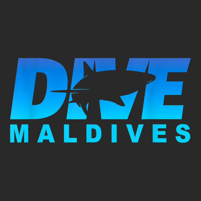 Dive Maldives With Shark, Scuba Diving In The Maldives Printed Hat | Artistshot