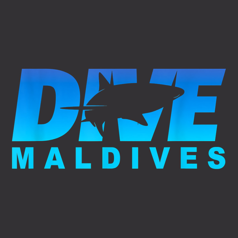 Dive Maldives With Shark, Scuba Diving In The Maldives Vintage Short | Artistshot