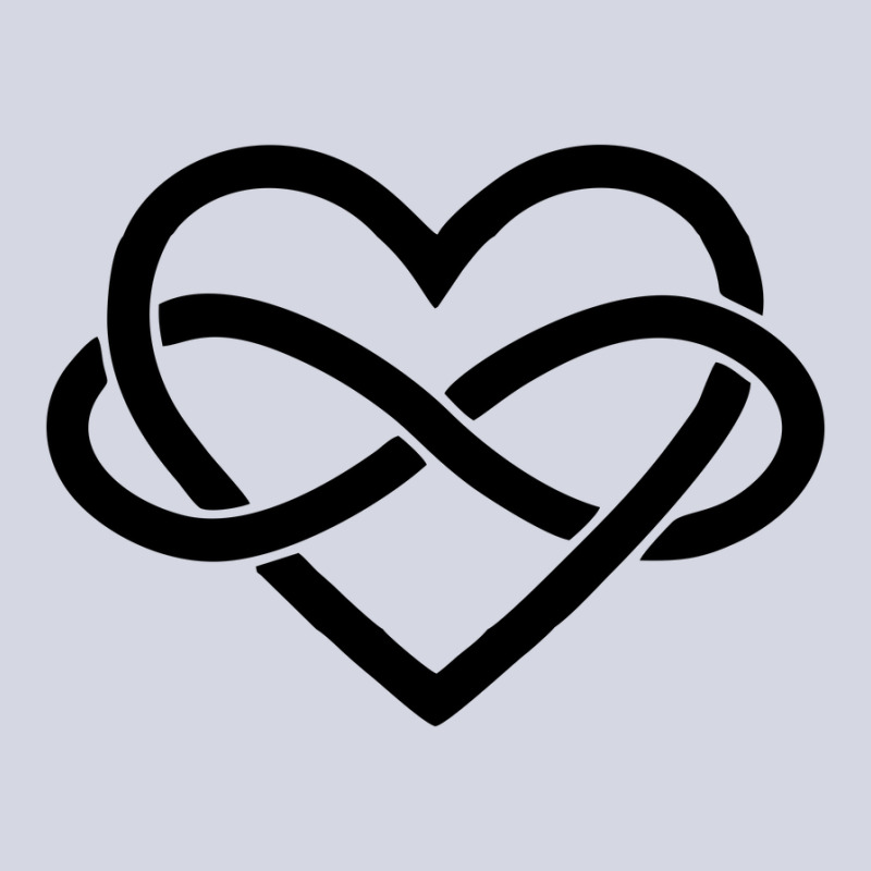 Polyamory Infinity Heart And Infinite Love Fleece Short by cm-arts | Artistshot