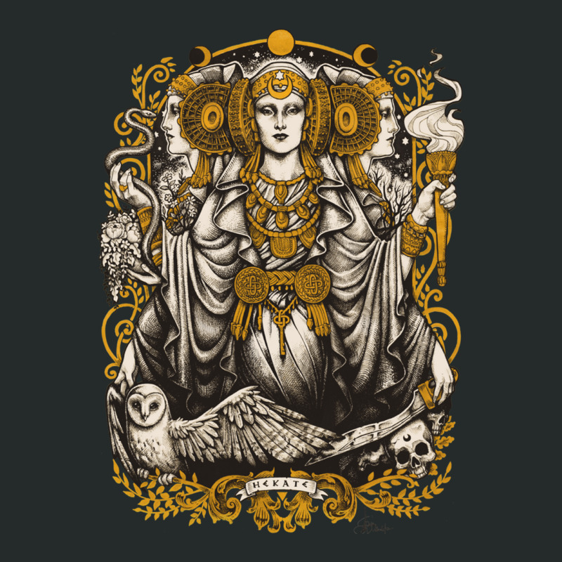 Iberian Hecate Fitted Women's Triblend Scoop T-shirt by TaylorMargaretMiscoe | Artistshot