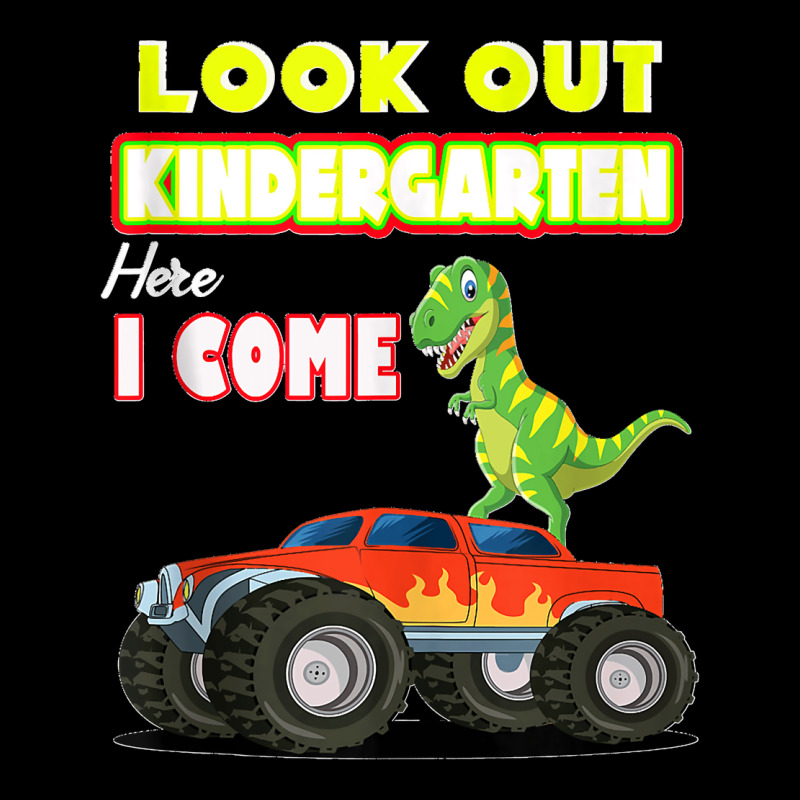 Look Out Kindergarten Here I Come Dinosaurs Back To School Tank Top Women's V-Neck T-Shirt by cm-arts | Artistshot