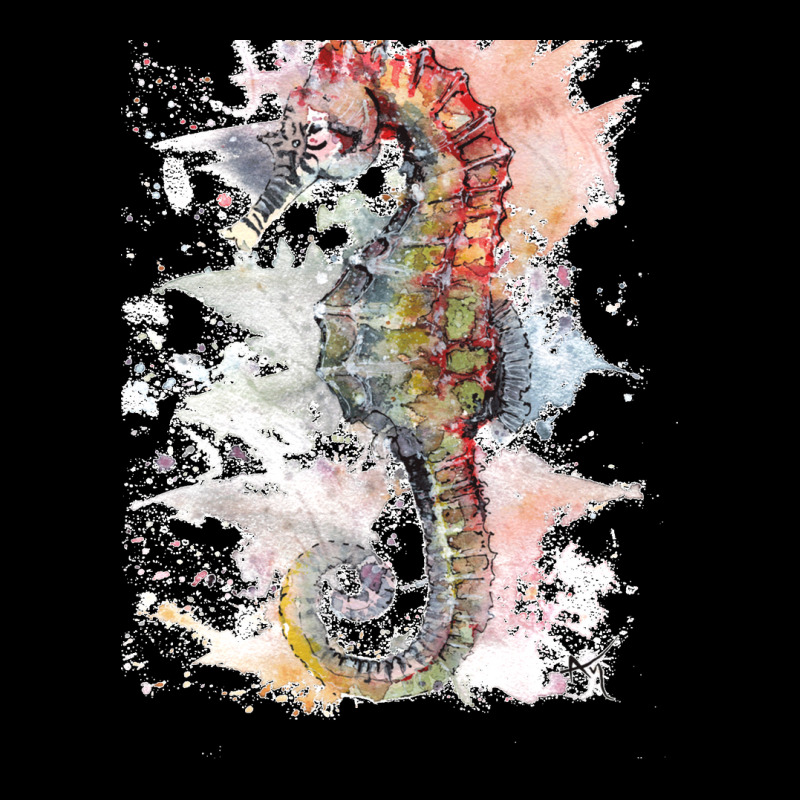 Seahorse Water V-neck Tee | Artistshot