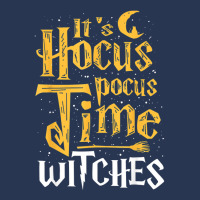 Its Hocus Pocus Time Witches Cute Halloween Gift Men Denim Jacket | Artistshot