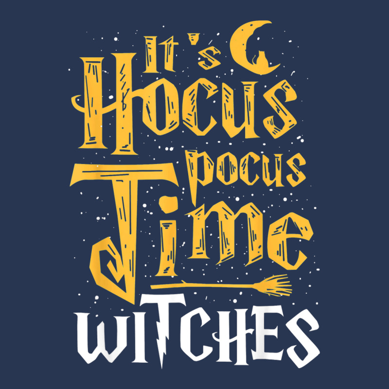 Its Hocus Pocus Time Witches Cute Halloween Gift Men Denim Jacket by Shirt | Artistshot