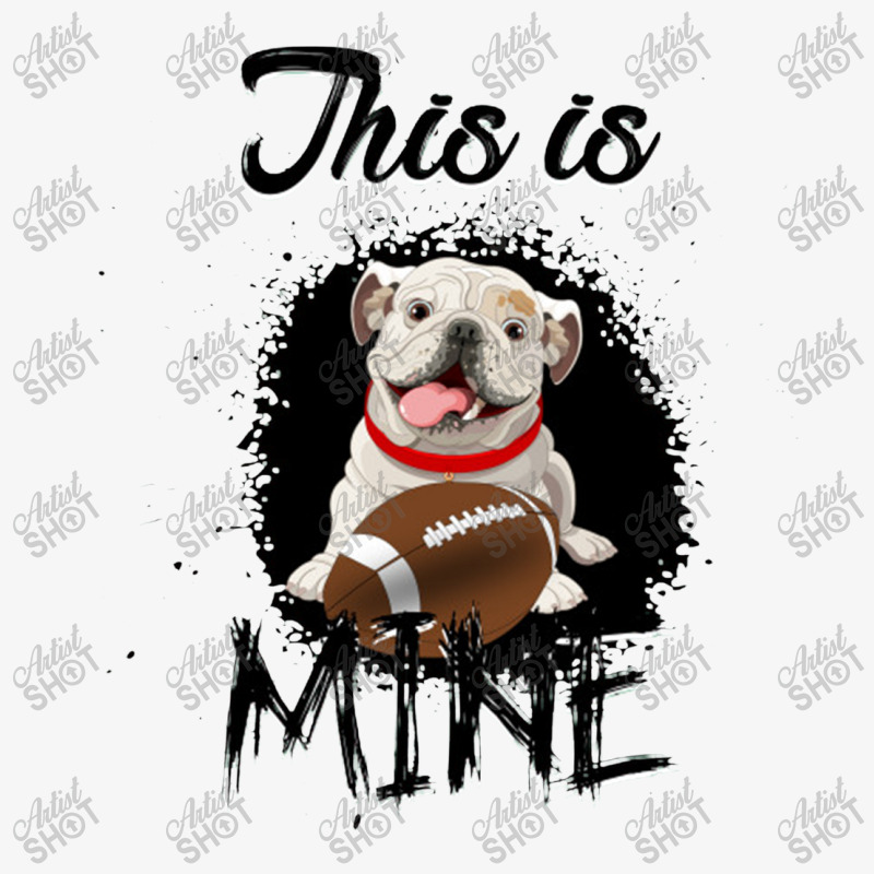 This Is Mine, Dog Ladies Fitted T-Shirt by tmgallows | Artistshot