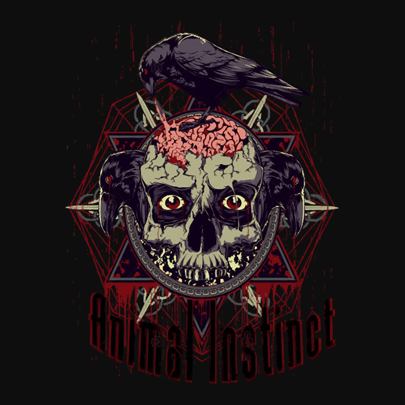 The Crow Eating Brains, The Crow, Eating Brains, The Crow Eating Brain Crop Top by cm-arts | Artistshot