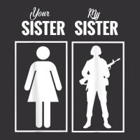 My Sister Is In Army Military Proud Brother Gifts Vintage Short | Artistshot