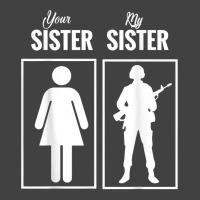 My Sister Is In Army Military Proud Brother Gifts Vintage T-shirt | Artistshot