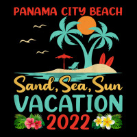 Beach Vacation 2022 Retro Sunset Florida Panama City Beach Unisex Jogger | Artistshot