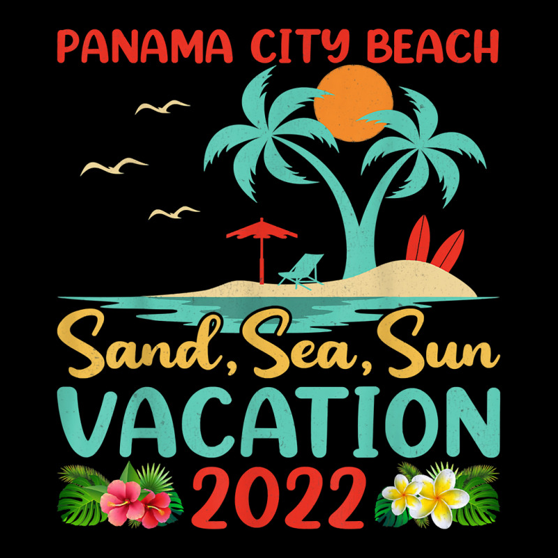 Beach Vacation 2022 Retro Sunset Florida Panama City Beach Unisex Jogger by FrancesTiffany | Artistshot