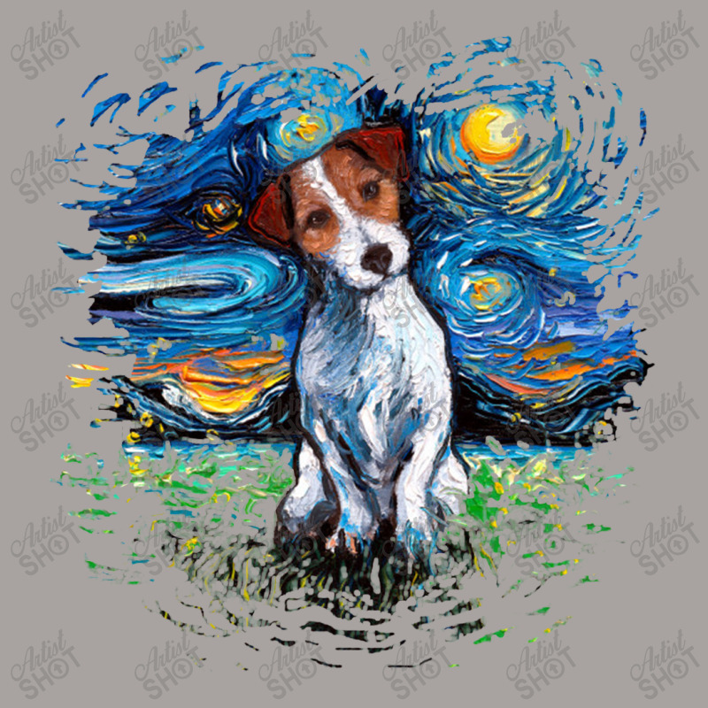 Jack Russell Terrier Night,jack Russell Terrier Racerback Tank by lissaaniart | Artistshot