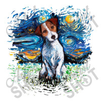 Jack Russell Terrier Night,jack Russell Terrier Maternity Scoop Neck T-shirt | Artistshot