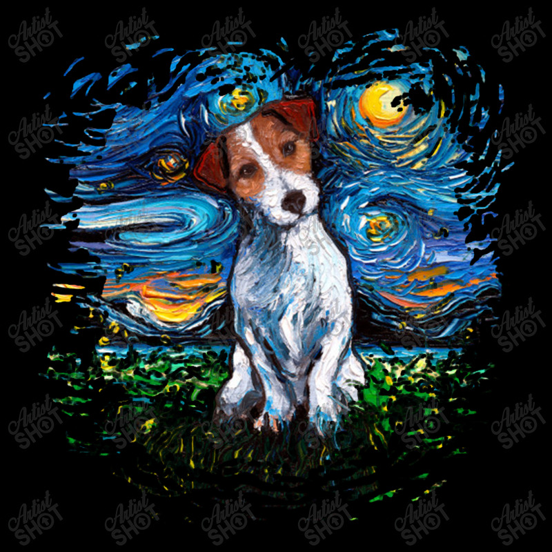 Jack Russell Terrier Night,jack Russell Terrier Legging by lissaaniart | Artistshot