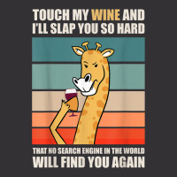 Touch My Wine And I Will Slap You So Hard Vintage Short | Artistshot