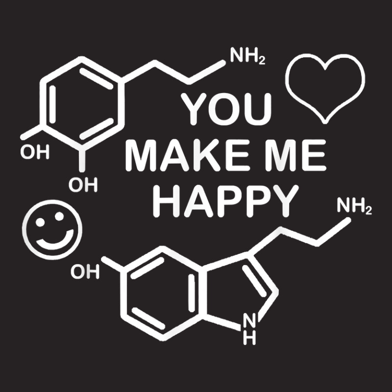 Dopamine Smile Serotonin Heart You Make Me Happy Shirts Vintage Cap by Teemoney2 | Artistshot