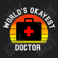 World S Okayest Doctor Ladies Polo Shirt | Artistshot