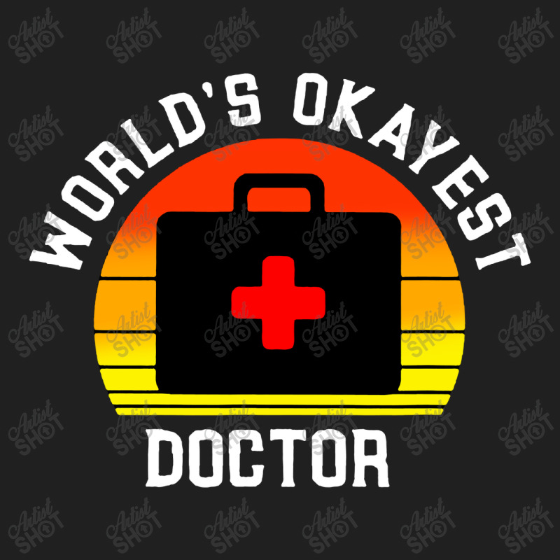 World S Okayest Doctor Ladies Polo Shirt by Gelica Hits | Artistshot