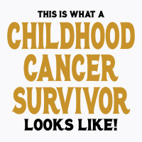 Never Underestimate The Strength Of A Childhood Cancer Warrior T-shirt | Artistshot