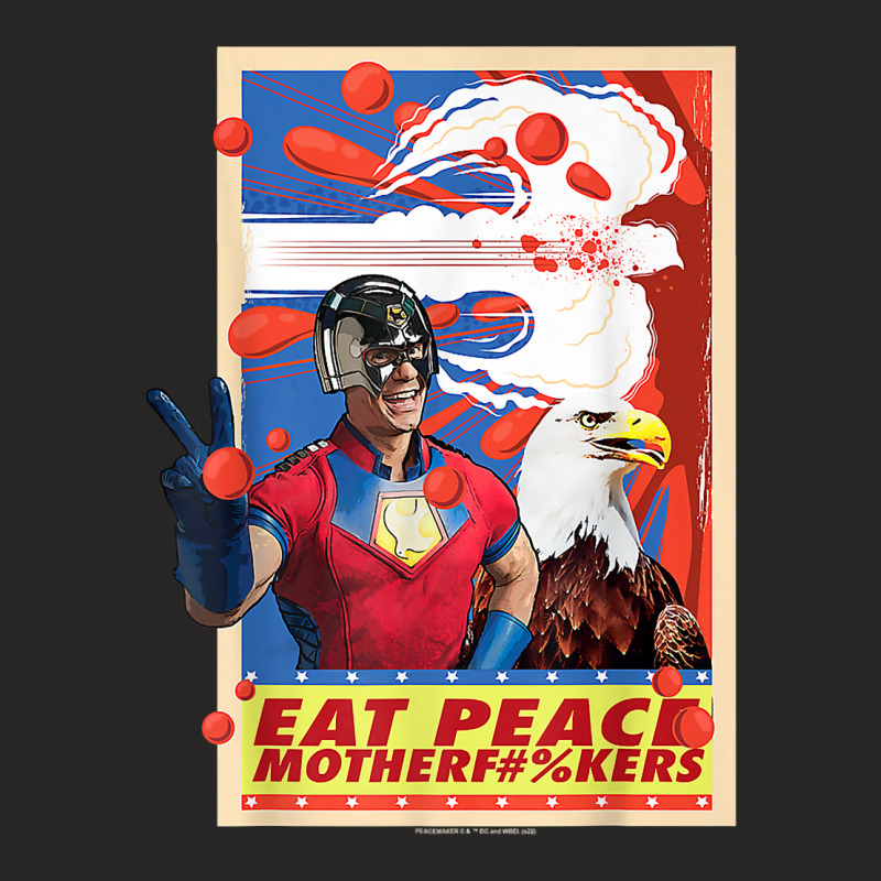 Peacemaker Eat Peace With Eagle Premium T-shirt Ladies Fitted T-shirt | Artistshot